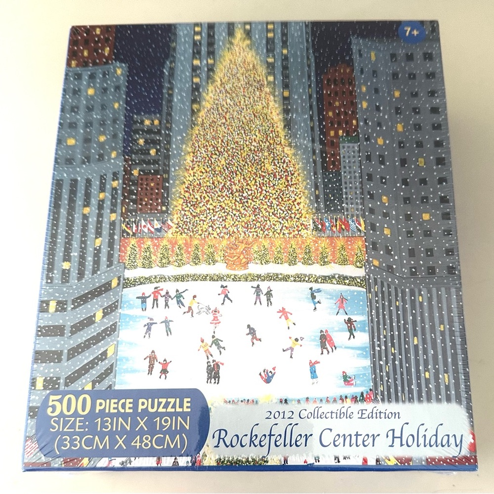 NWT NEW Briarpatch Rockefeller Center Holiday Collectible Puzzle 500 Piece 2012